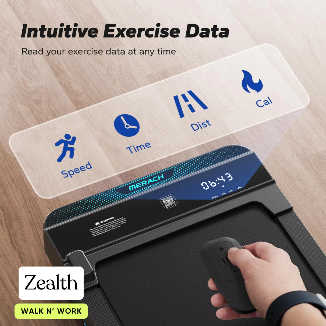 Zealth Walking Pad (Upto 3.8 mph)